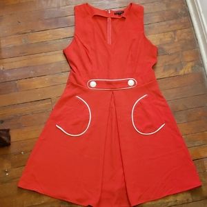Modcloth XL RED MOD dress